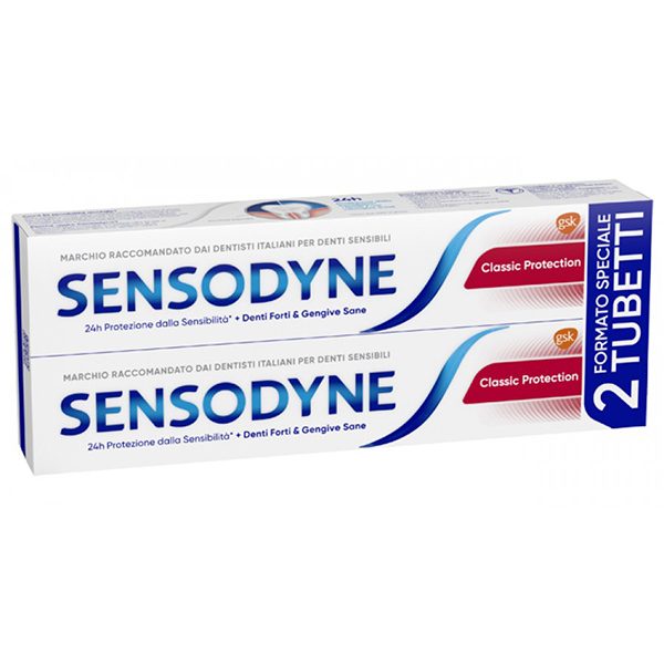 Farbene.shop | Sensodyne Classico Protection 2 x 75 ml