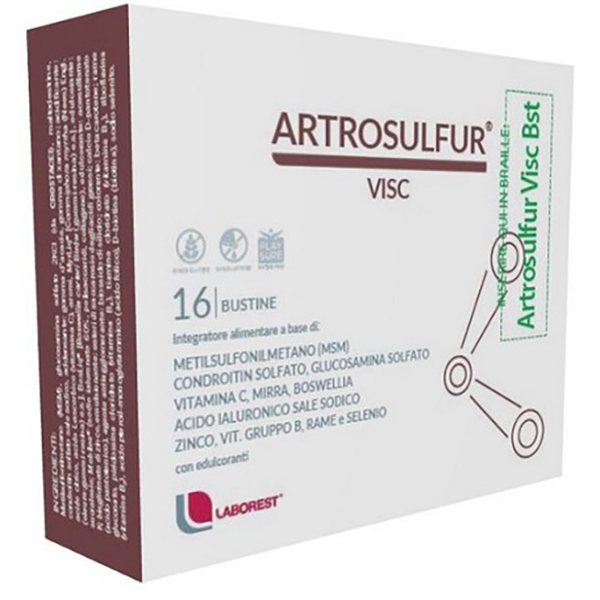 Farbene.shop | ARTROSULFUR VISC 16 BUSTINE DA 6 G