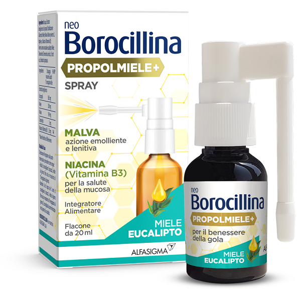 Farbene.shop | Neoborocillina Propolmiele+ 20 ml