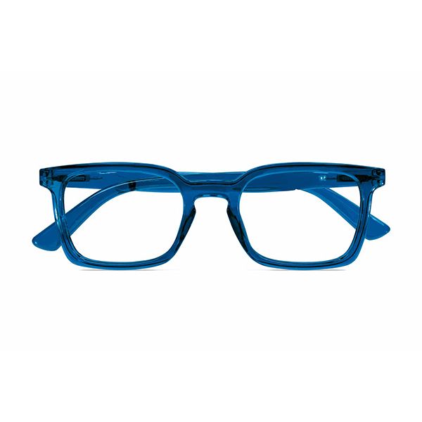 Farbene.shop | Twins Silver Primitivo Blu Occhiale da lettura premontato +1,50