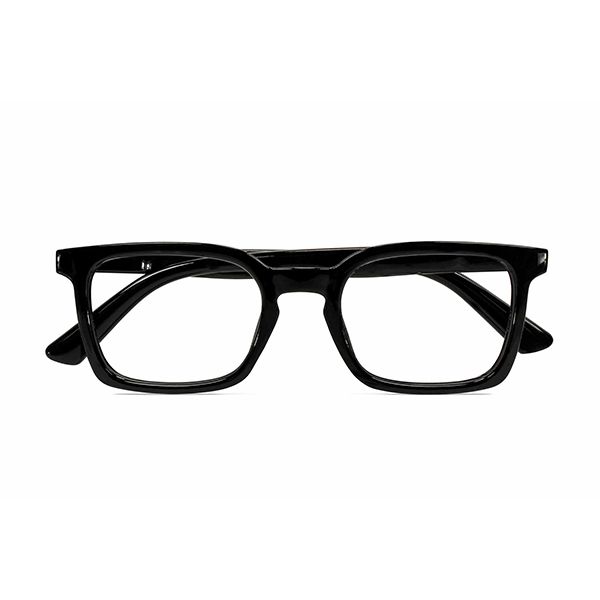 Farbene.shop | Twins Silver Primitivo Nero Occhiale da lettura premontato +2,50