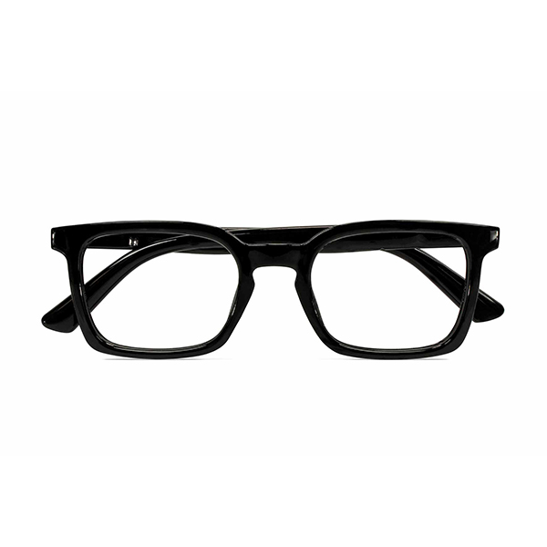 Farbene.shop | Twins Silver Primitivo Nero Occhiale da lettura premontato +3,50