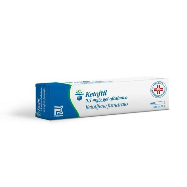Farbene.shop | Ketoftil Gel oftalmico 10 g 0,5 mgg
