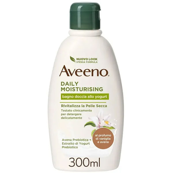 Farbene.shop | AVEENO bagno doccia yogurt, vaniglia e avena 300 ML