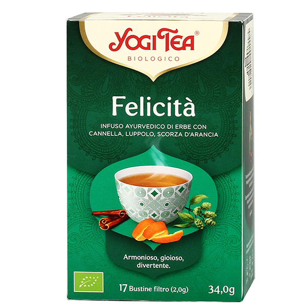 Farbene.shop | YOGI TEA FELICITA' 34 G