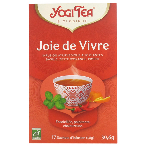 YOGI TEA JOIE DE VIVRE BIO 17F-0