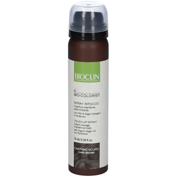 Farbene.shop | Bioclin Bio Colorist Spray Ritocco Ricrescita Castano Scuro 75ml