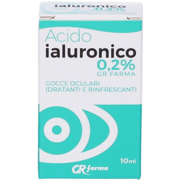 Farbene.shop | GR Farma Gocce Oculari Idratanti e Rinfrescanti 0,2% 10 ml