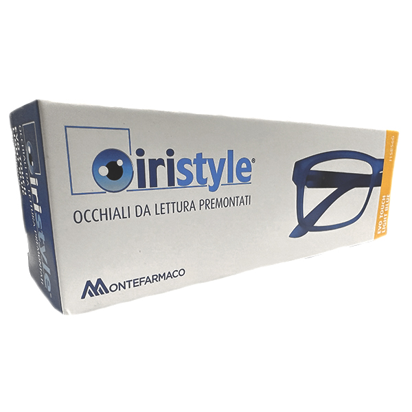 Farbene.shop | OCCHIALE DA LETTURA PREMONTATO IRISTYLE EVO TOUCH LIGHT BLUE 3,5