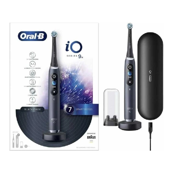 Farbene.shop | Oral-B IO 9 Black Spazzolino Elettrico + 2 Refill