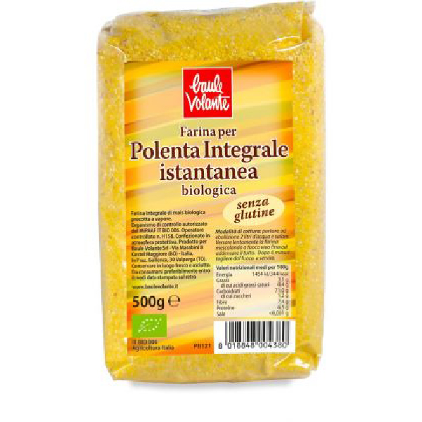 Farbene.shop | POLENTA ISTANTANEA INTEGRALE BIO 500 G