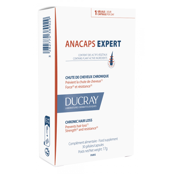Farbene.shop | DUCRAY ANACAPS EXPERT capelli e unghie 30 capsule