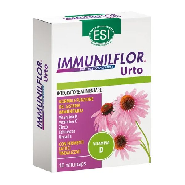 Farbene.shop | ESI IMMUNILFLOR URTO VITAMINA D 30 NATURCAPS