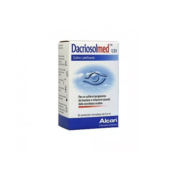 DACRIOSOLMED UD COLLIRIO LUBRIFICANTE 30 FLACONCINI MONODOSE 0,4 ML-0