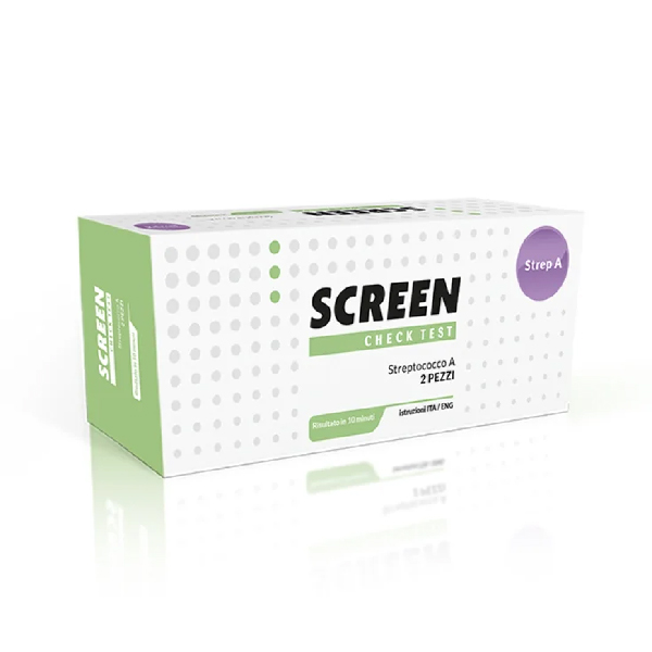 TEST RAPIDO STREPTOCOCCO TAMPONE FARINGEO SCREEN 2 PEZZI-0