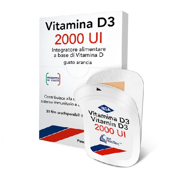 Farbene.shop | VITAMINA D3 IBSA 2000 UI 30 FILM ORODISPERSIBILI