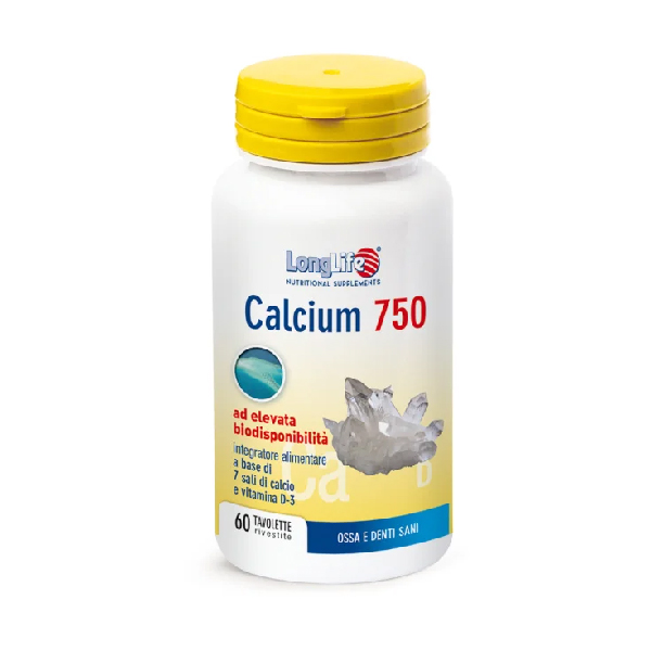 Farbene.shop | Longlife Calcium 750 mg 60 Tavolette