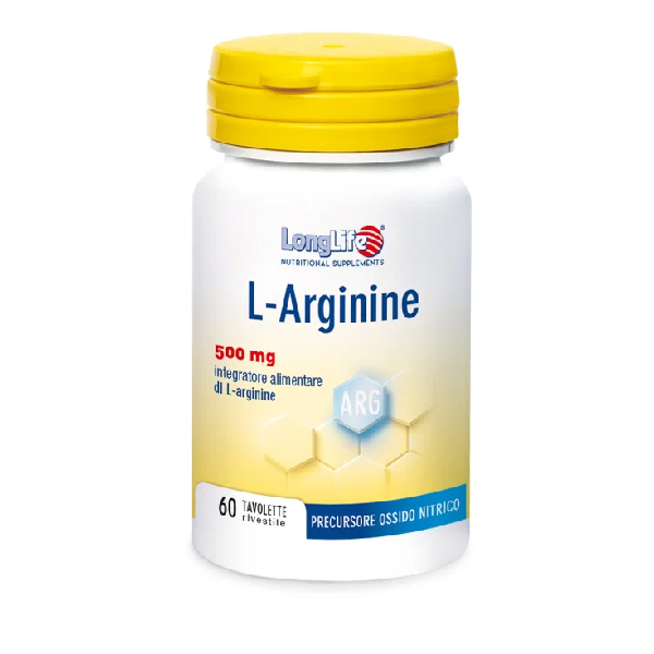 Farbene.shop | Longlife L-Arginine 60 Tavolette