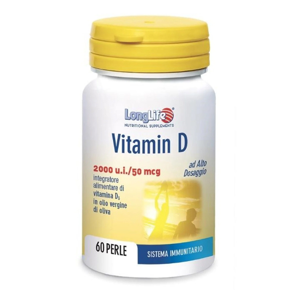 Farbene.shop | Longlife Vitamin D 2000 U.I. 60 Perle