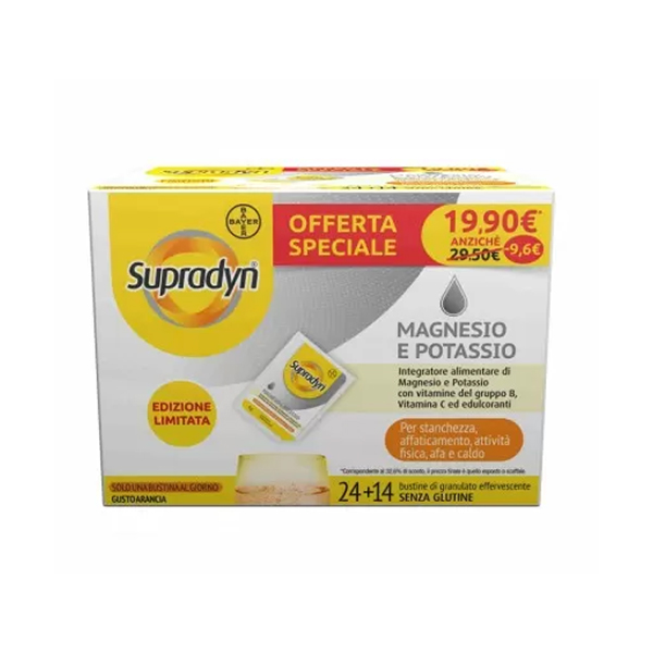 Farbene.shop | Supradyn Magnesio e Potassio Limited Edition 14 + 24 Bustine