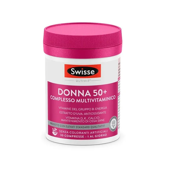 Farbene.shop | SWISSE MULTIVITAMINICO DONNA 50+ 30 COMPRESSE