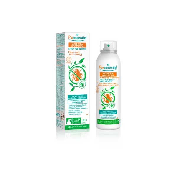 Farbene.shop | Puressentiel Acaricida Insetticida Spray per Tessuti 150 ml
