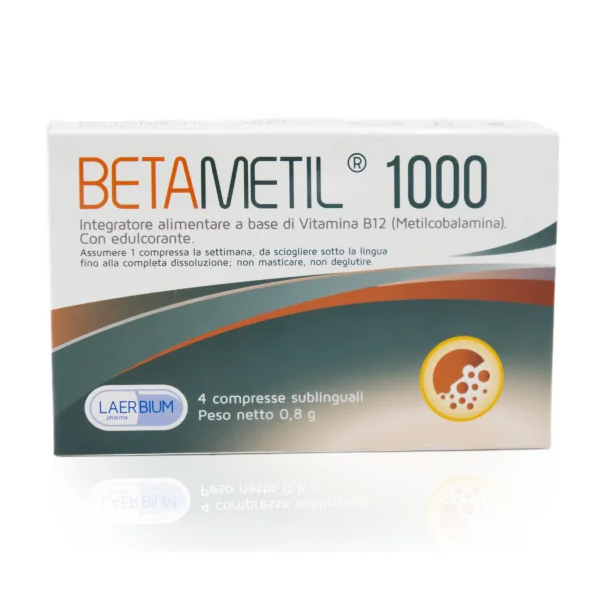 Farbene.shop | BETAMETIL 1000 4 COMPRESSE SUBLINGUALI