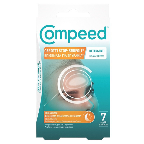 Farbene.shop | COMPEED CEROTTI STOP BRUFOLI DETERGENTI 7 PEZZI