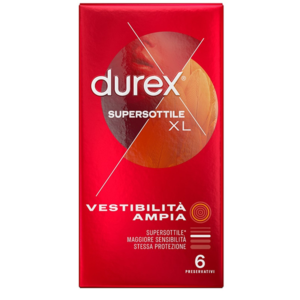 Farbene.shop | PROFILATTICO DUREX SUPERSOTTILE XL 6 PEZZI
