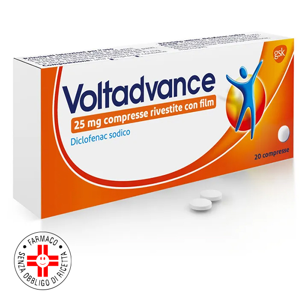 Farbene.shop | VOLTADVANCEGO*20 cps molli 25 mg