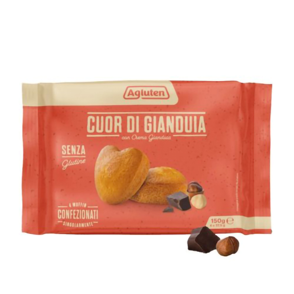 Farbene.shop | Agluten Cuor di Gianduja 150g