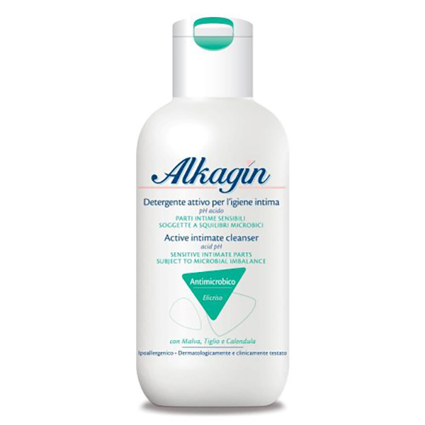 Farbene.shop | Alkagin Detergente Intimo Attivo con Complesso Antimicrobico a pH Acido 250ml