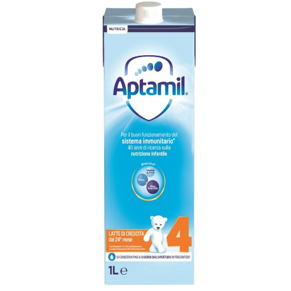 Farbene.shop | Aptamil 4 Latte di Crescita 1000ml 24 Mesi+ - Nutrizione Completa per Bambini in Crescita