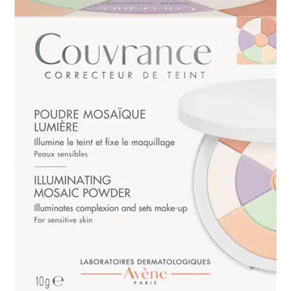 Farbene.shop | Avène Couvrance Cipria Mosaico Luminosità 10g