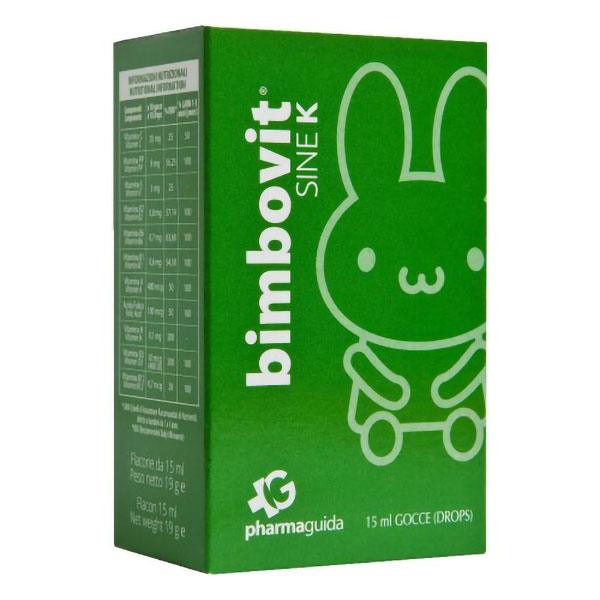 Farbene.shop | Bimbovit Sine K Gocce 15ml - Integratore Alimentare Multivitaminico