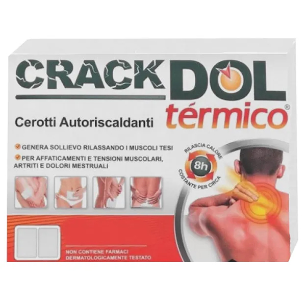 Farbene.shop | CRACKDOL Termico Cerotto Autoriscaldante 6 Pezzi