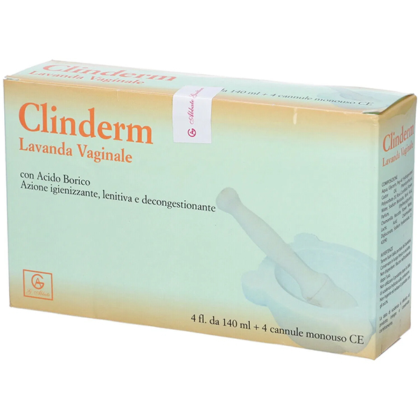 Farbene.shop | Clinderm Lavanda Vaginale 4 Flaconi 140 ml