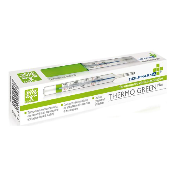 Farbene.shop | Colpharma Thermo Green Plus - Termometro Ecologico 1 Pezzo