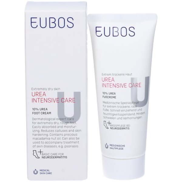 Farbene.shop | Eubos Urea 10% Crema Piedi 100ml - Idratazione e Cura per Piedi Secchi e Screpolati