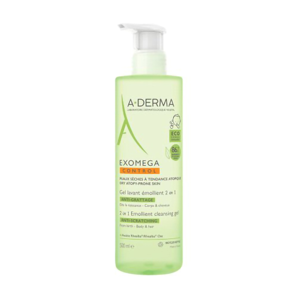 Farbene.shop | Exomega Control Gel Detergente Emolliente 2 in 1 500ml