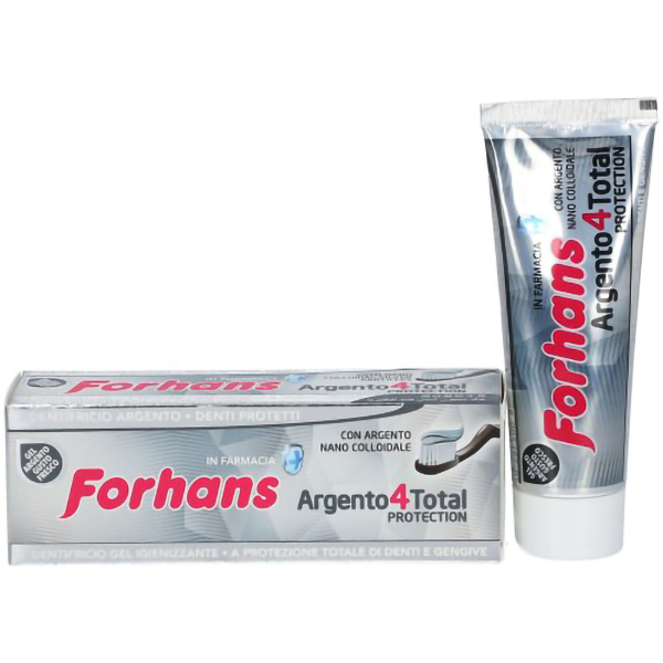 Farbene.shop | Forhans Dentifricio Argento4Total 75 ml