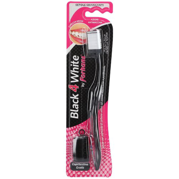 Farbene.shop | Forhans Spazzolino Black 4 White 1 Pezzo