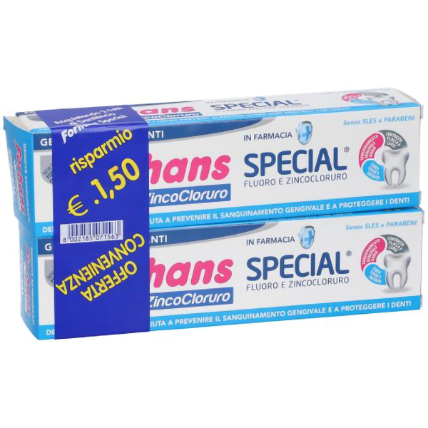 Farbene.shop | Forhans Special Dentifricio 2x75 ml - Trattamento Stomatiti e Parodontiti