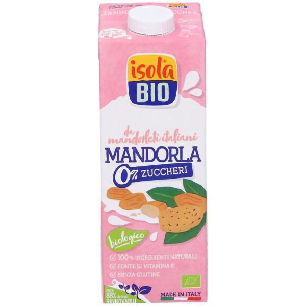 Farbene.shop | Isola Bio Latte Di Mandorla Senza Zuccheri 1 Litro