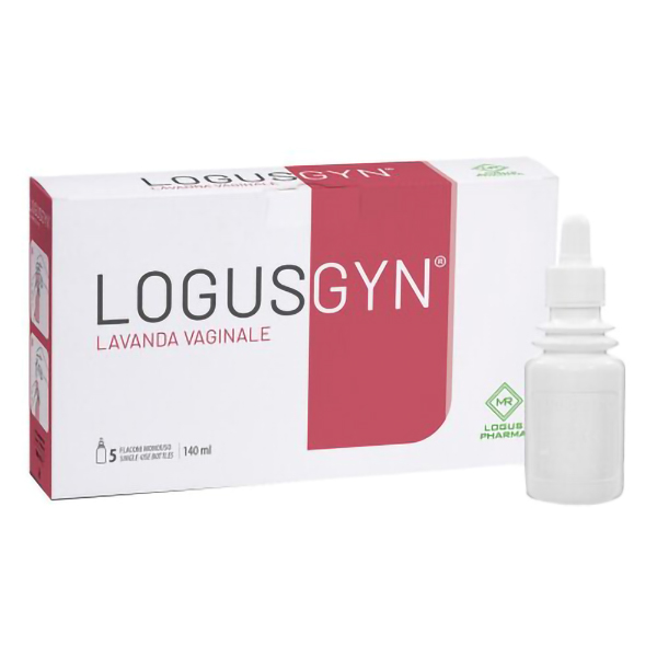 Farbene.shop | Logusgyn Lavanda 5 Flaconi Monouso 140 ml - Trattamento Vulvo-Vaginiti