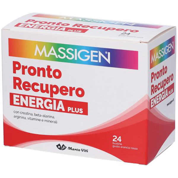 Farbene.shop | Massigen Pronto Recupero Energia Plus 24 Bustine
