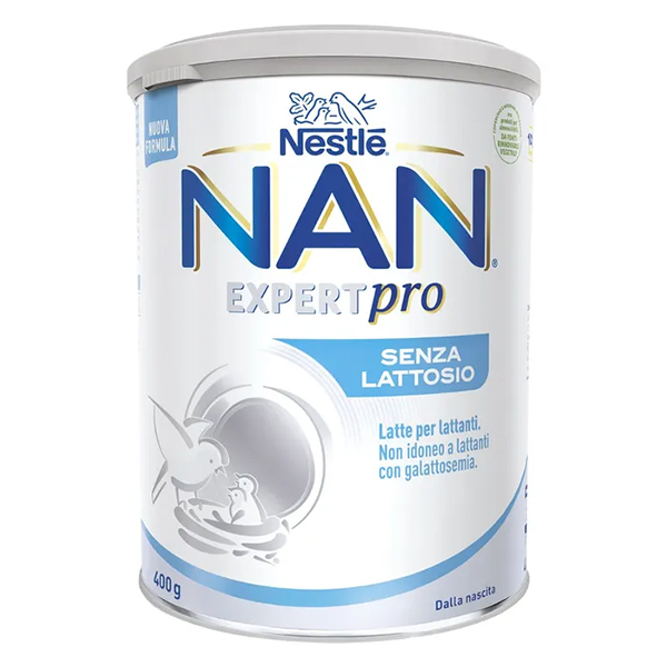 Farbene.shop | Nestlé Nan Expert Pro Senza Lattosio Latte Dalla Nascita in Polvere Latta 400g