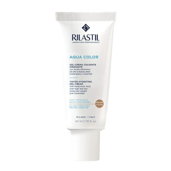 Farbene.shop | Rilastil Aqua Color Gel Crema Colorata Idratante 40 ml