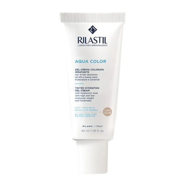 Farbene.shop | Rilastil Aqua Color Gel Crema Colorata Idratante Colore Light 40 ml