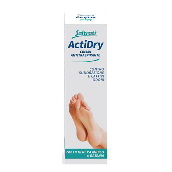 Farbene.shop | Saltrati Actidry Crema Antitraspirante Piedi 100ml